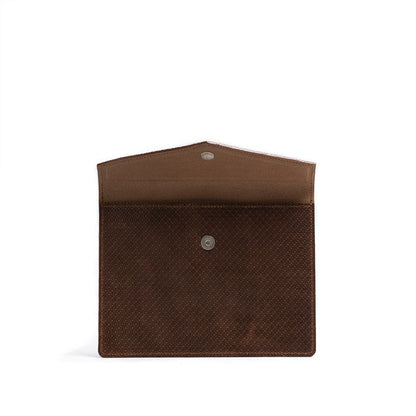 Leather Sleeve for MacBook - Geometric Net